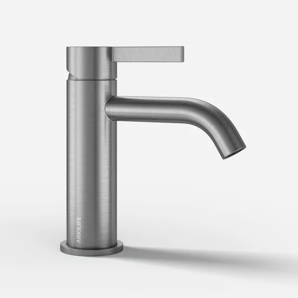 ArkiLife AVAO AA301 - Tvättställsblandare, borstat rostfritt stål