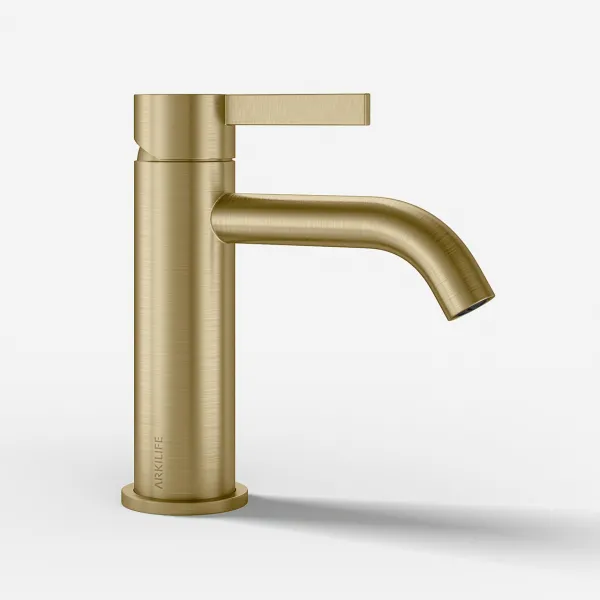 ArkiLife AVAO AA301 - Tvättställsblandare, PVD borstad mässing 