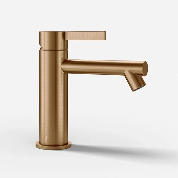 ArkiLife AVAO AA401 - Tvättställsblandare, PVD borstad koppar 