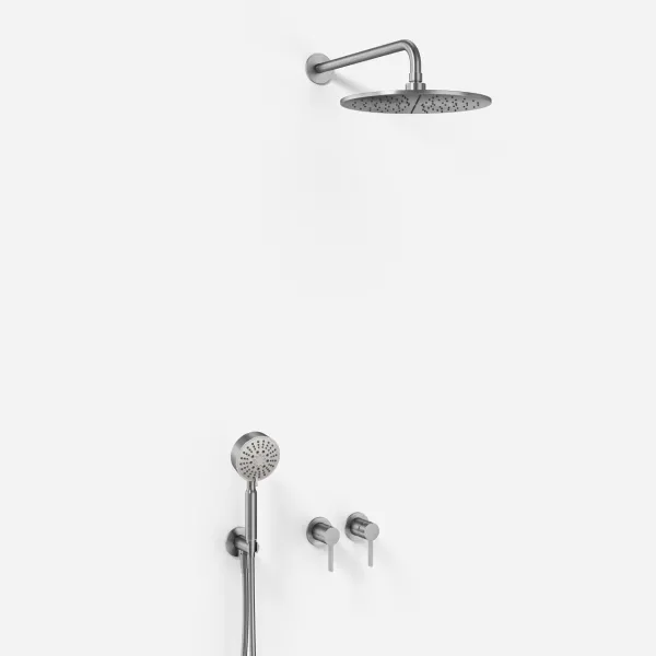 ArkiLife AVAO AA801 S01 - Ø30 Wellness Regn m/EasyClean, Borstat Rostfritt Stål