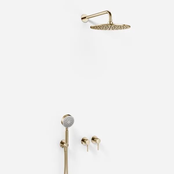 ArkiLife AVAO AA801 S01 - Ø30 Wellness Regn m/EasyClean, PVD polerad mässing