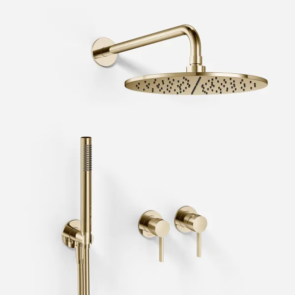 ArkiLife AVAO AA801 S02 - Ø30 Wellness Rain m/EasyClean, Stick, PVD polerad mässing