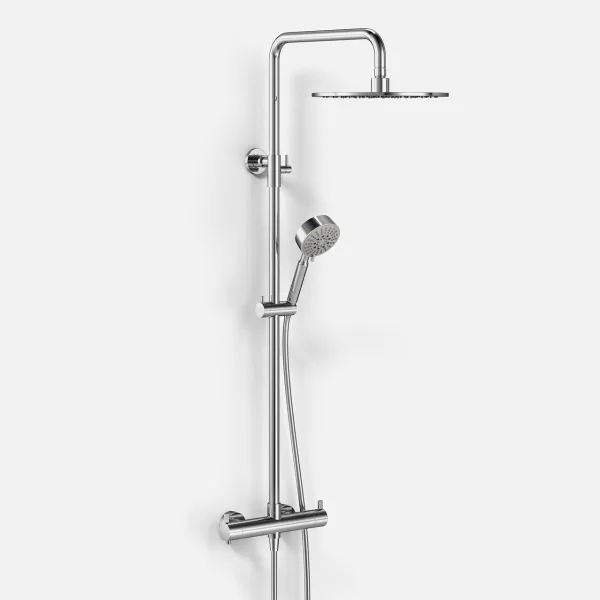 ArkiLife AVAO AABT900 - Termostatsats Ø30 Wellness Rain m/EasyClean, Krom