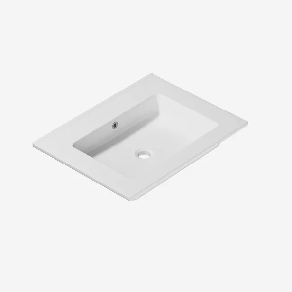 ArkiLife Ceramo® AC6046 - Vit, utan kranhål