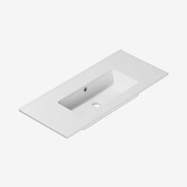 ArkiLife Ceramo® AC8036 - Vit, utan kranhål