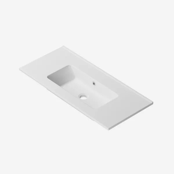 ArkiLife Ceramo® AC8036 - Mattvit, utan kranhål