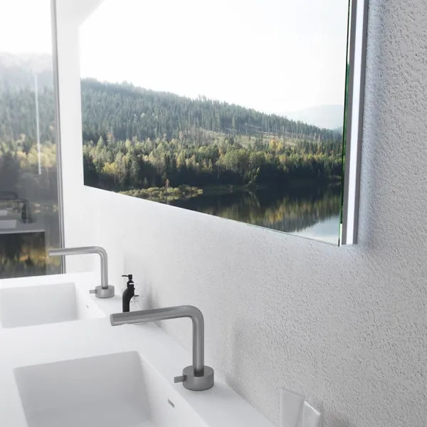 Chic Back Light - 80x80 cm effektspegel