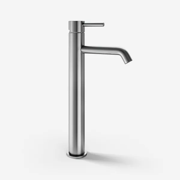 Classwell C03 - Hög tvättställsblandare, borstat rostfritt stål