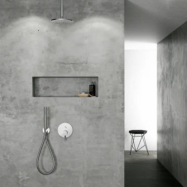 Classwell C16 S03 - Regn DeLuxe Ø20 cm, tak, polerad krom 