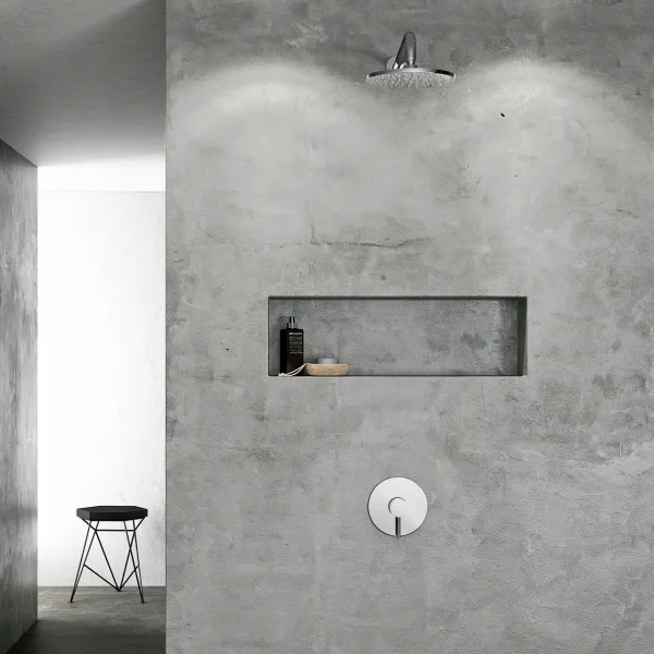 Classwell C17 S02 - Regn DeLuxe Ø20 cm, väggarm, krompolerad 