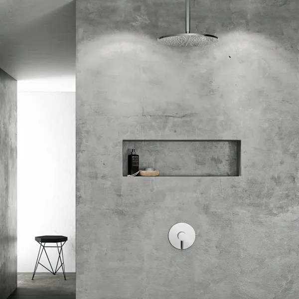 Classwell C17 S05 - Regn DeLuxe Ø30 cm, tak, polerad krom