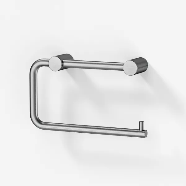 Classwell CW12 - Pappershållare, borstat rostfritt stål