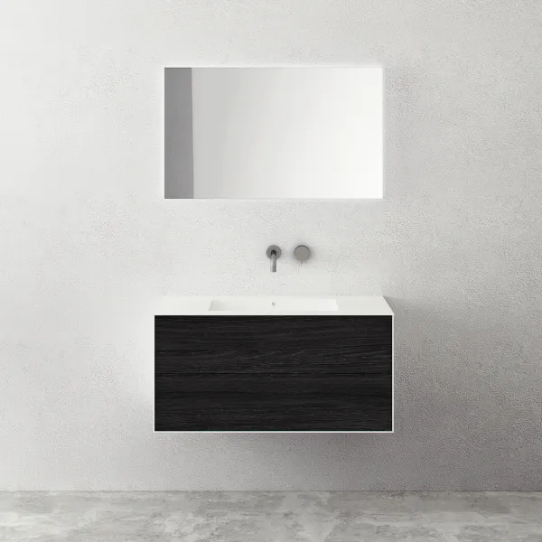 Copenhagen Chic 100 - Corian®, rökt svart ek