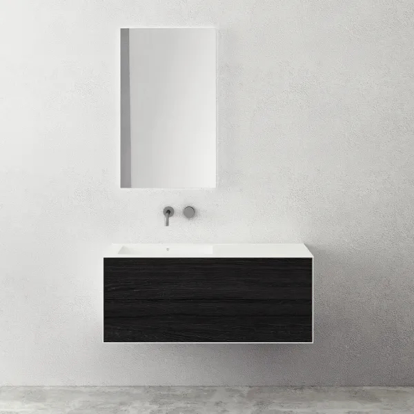 Copenhagen Chic 120L - Corian®, rökt svart ek