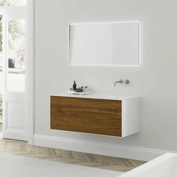 Copenhagen Chic 120R - Badrumsmöbler MKII, Valnöt