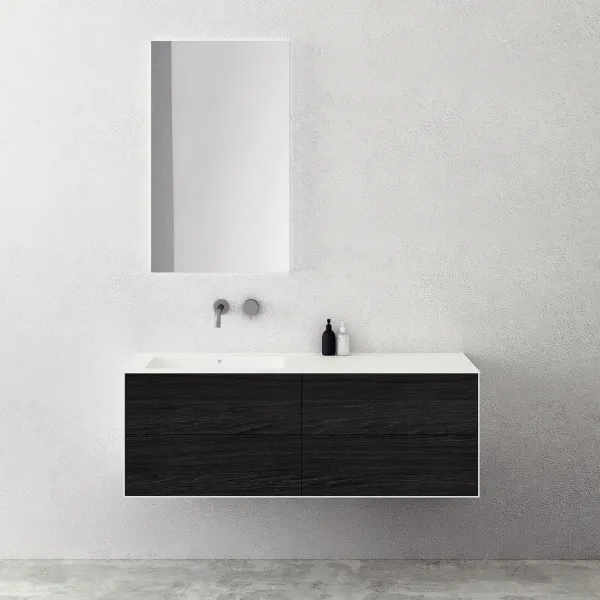 Copenhagen Chic 140L - Corian®, rökt svart ek