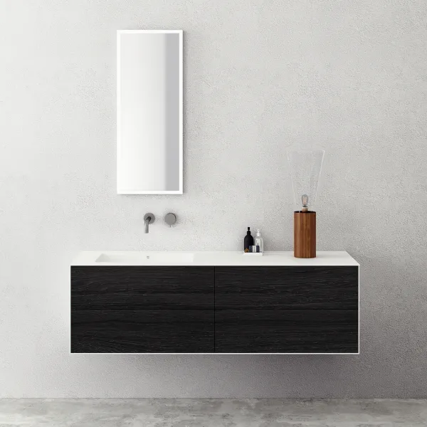 Copenhagen Chic 160L - Corian®, rökt svart ek