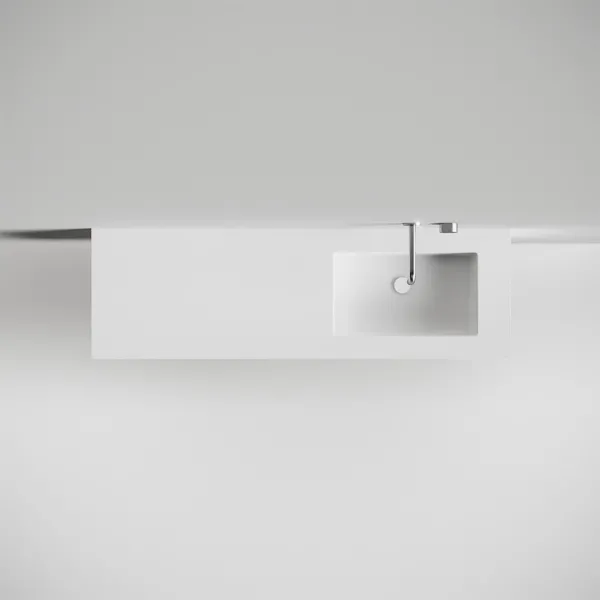 Copenhagen Chic 160R - MKII - Badrumsmöbler, Corian®, Mathvid