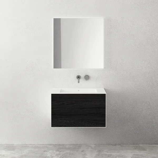 Copenhagen Chic 80 - Corian®, Smoked Black OAk