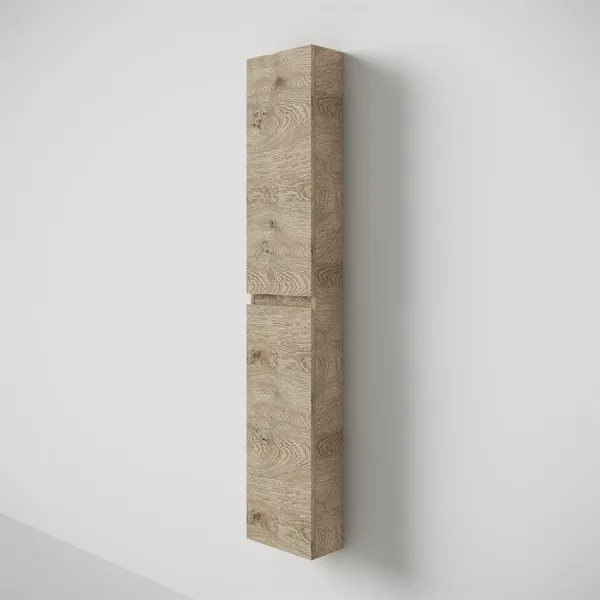 Copenhagen Front - 162x30x15 cm Högskåp, Raw Wild Oak