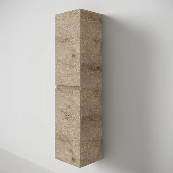 Copenhagen Front - 162x40x35 cm Högskåp, Raw Wild Oak