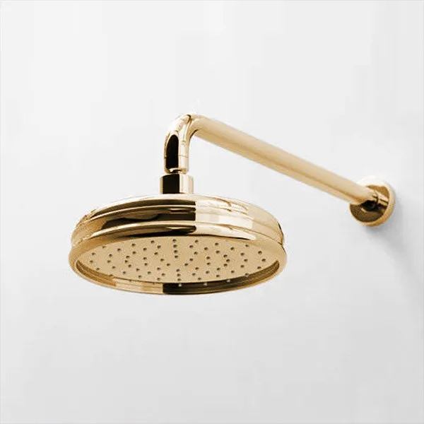 Cristina PD017 - Ø20 cm Duschhuvud, Mässing Natural