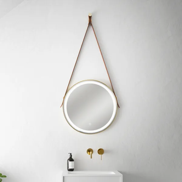 Drop Dé Lux Ø50 - Borstad mässing