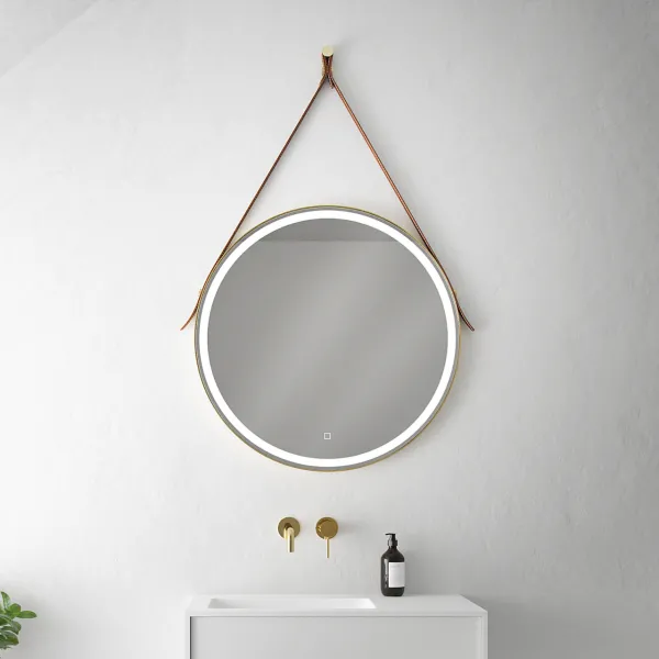 Drop Dé Lux Ø70 - Borstad mässing