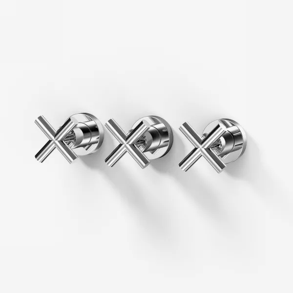 Fly Classic FBR704 - 2-vägs med strömbrytare, krom