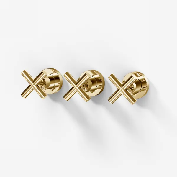 Fly Classic FBR704 - 2-vägs med strömbrytare, Mässing Naturfärgad