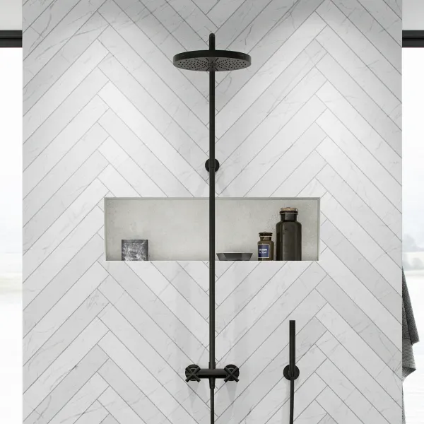 Fly Classic FBR7100 - XL Rain DeLux Dusch Ø24, Mattsvart