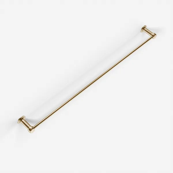 Hassel&Teudt H19-80 - Handdukstork 80 cm, Polerad mässing Natur