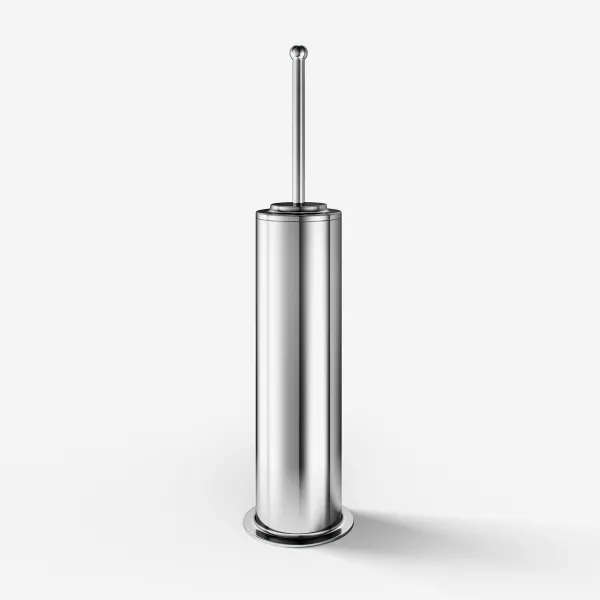 Hassel&Teudt H33 - Fristående toalettborste, krom