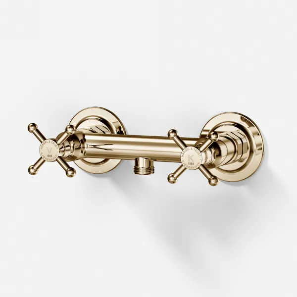 Hassel&Teudt HBR204 - Duschblandare, Polerad Mässing Natur