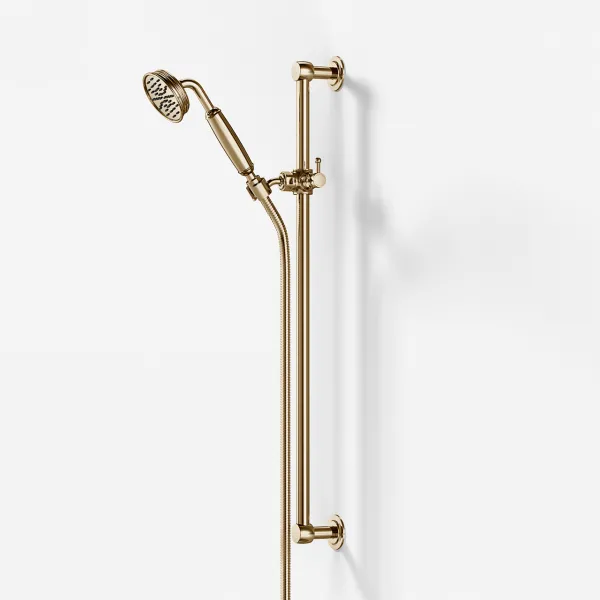 Hassel&Teudt HBR787 - Duschset, polerad mässing natur