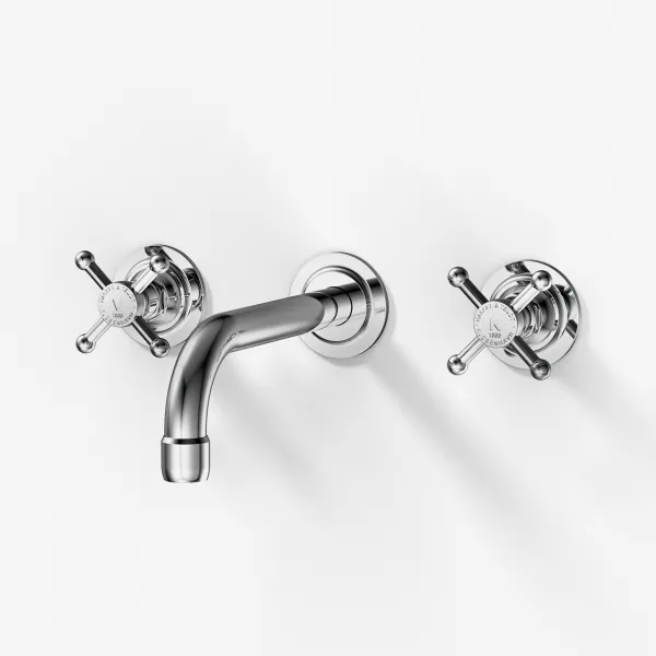 Hassel&Teudt HHV202 - Tvättställsarmatur, krom