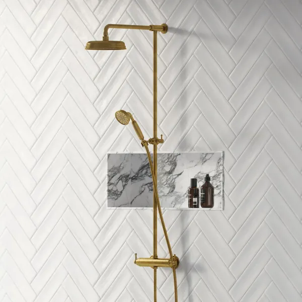 Hassel&Teudt HRL10 S01 - Ø21 cm, polerad mässing naturfärgad