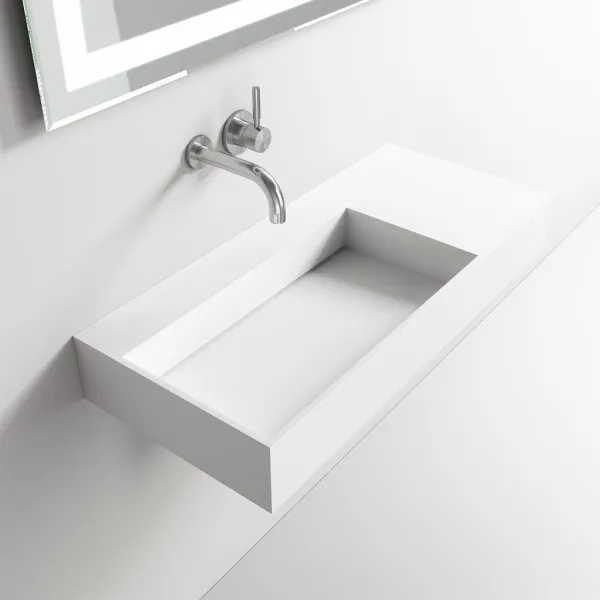 Kubo Inside 90L - Handfat, mattvitt SolidTec®