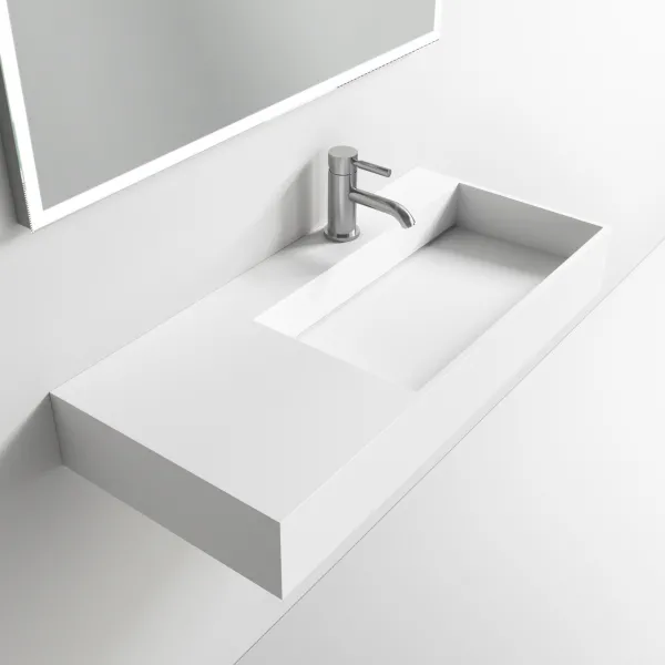 Kubo Inside 90R - Handfat, mattvitt SolidTec®