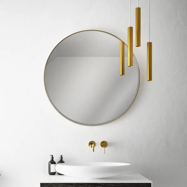 Magic Déco Ø80 - Borstad mässing