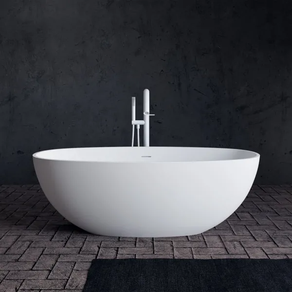 Pulcher® Mood 165 - Badkar 165x78, Matt Vit SolidTec®