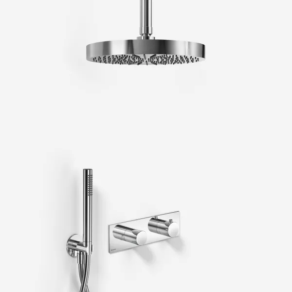 Nostromo G572B S02 - Semplice Ø24, Tak, Krom