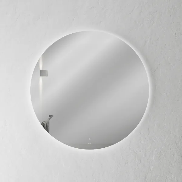 Pulcher Coco Backlight PM3-080 - Ø80 cm. LED-bakgrundsbelyst spegel med imskydd