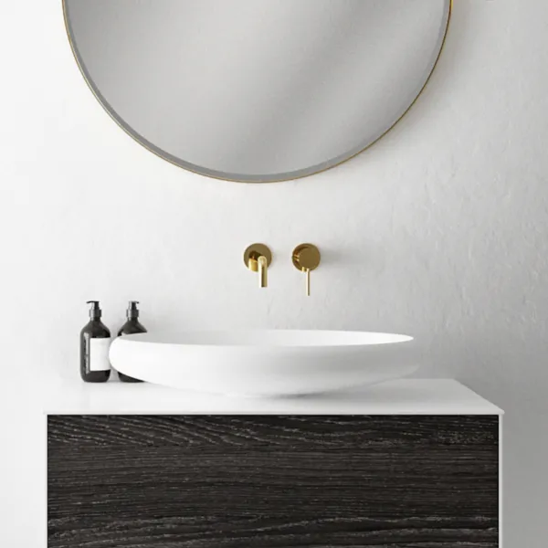 Boheme 60 - 60x40 cm Handfat - Matt Vit SolidTec®