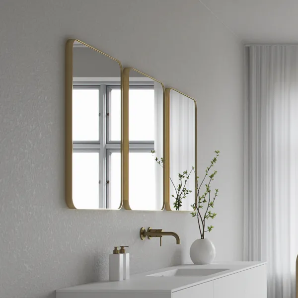 Déco Dé Lux 50x70 - Borstad mässing