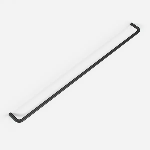 Semplice PS19-80 - Handdukstork, matt svart