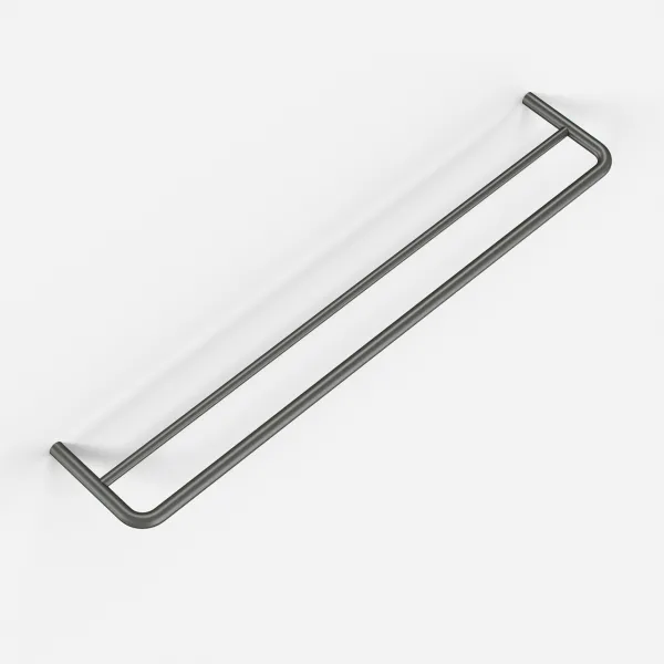 Semplice PS20-60 - Dubbel handduksstång, PVD Matt Gun Metal