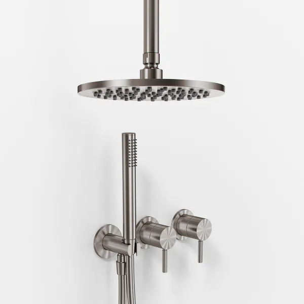 Semplice SBR801 S08 - Ø20 cm, Tak, PVD Borstat Stål 