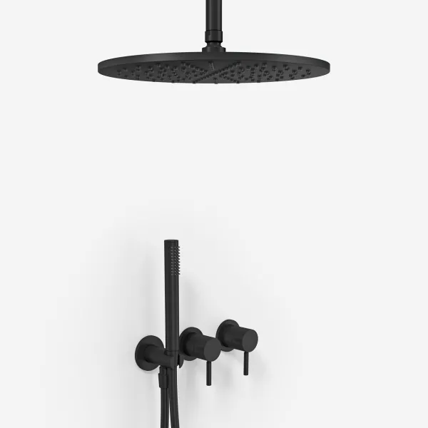 Semplice SBR801 S10 - Ø30 cm, Tak, Mattsvart 