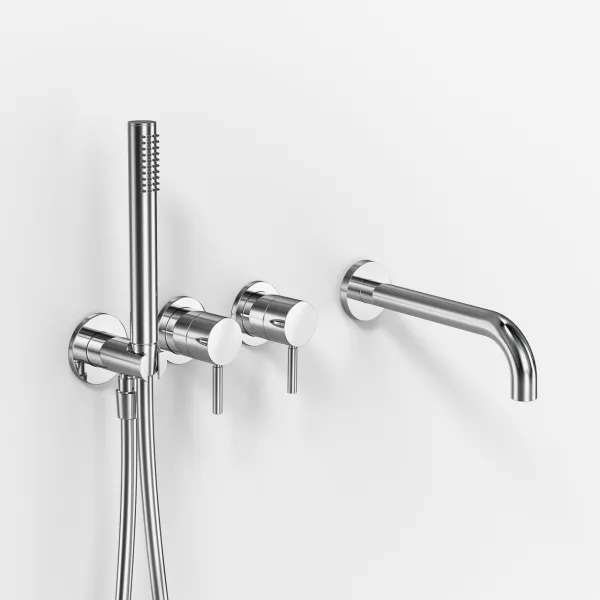 Semplice SBR801 S11 - Badkar/dusch, krom